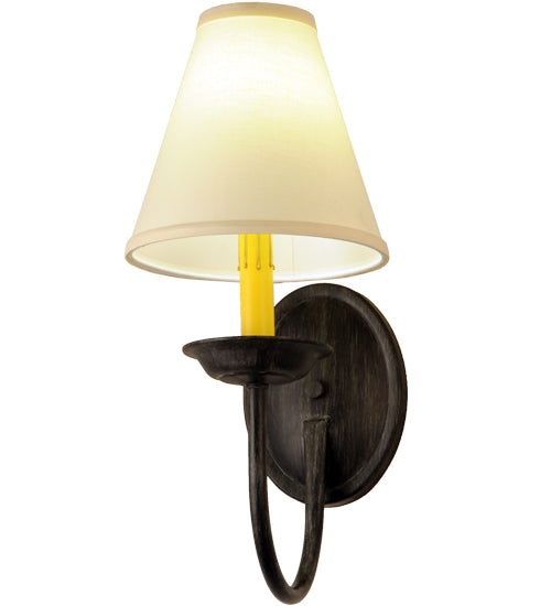 7"W Perouges 1 Lt Wall Sconce