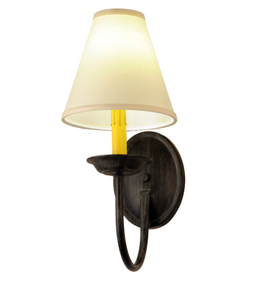 7"W Perouges 1 Lt Wall Sconce