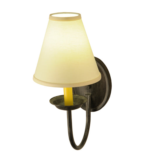 7"W Perouges 1 Lt Wall Sconce