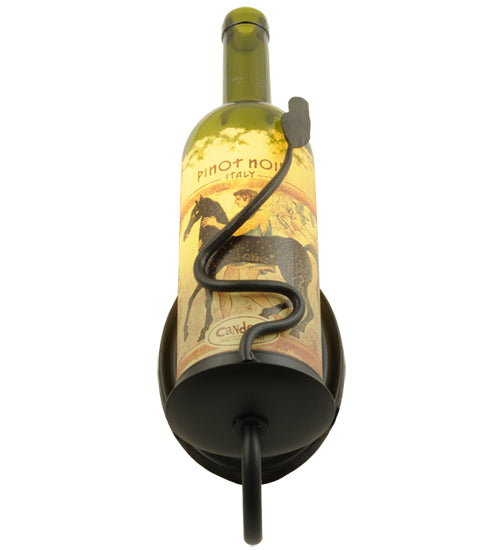 4.5"W Tuscan Vineyard Personalized Wine Bottle Wall Sconce