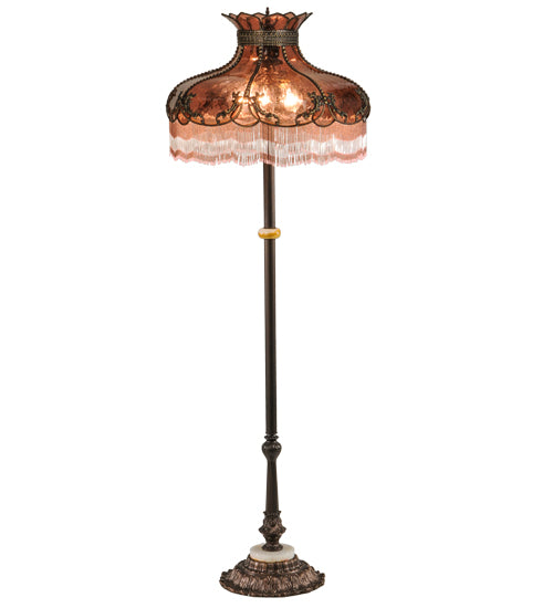 63.5" High Elizabeth W/Fringe Floor Lamp