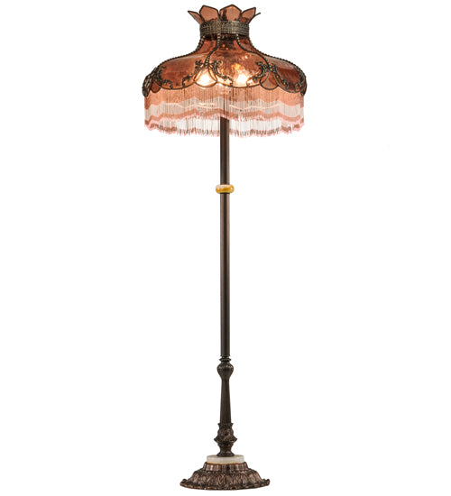 63.5" High Elizabeth W/Fringe Floor Lamp