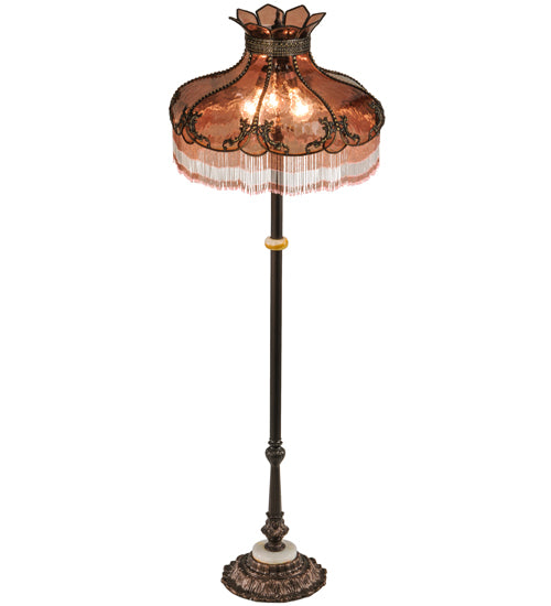 63.5" High Elizabeth W/Fringe Floor Lamp