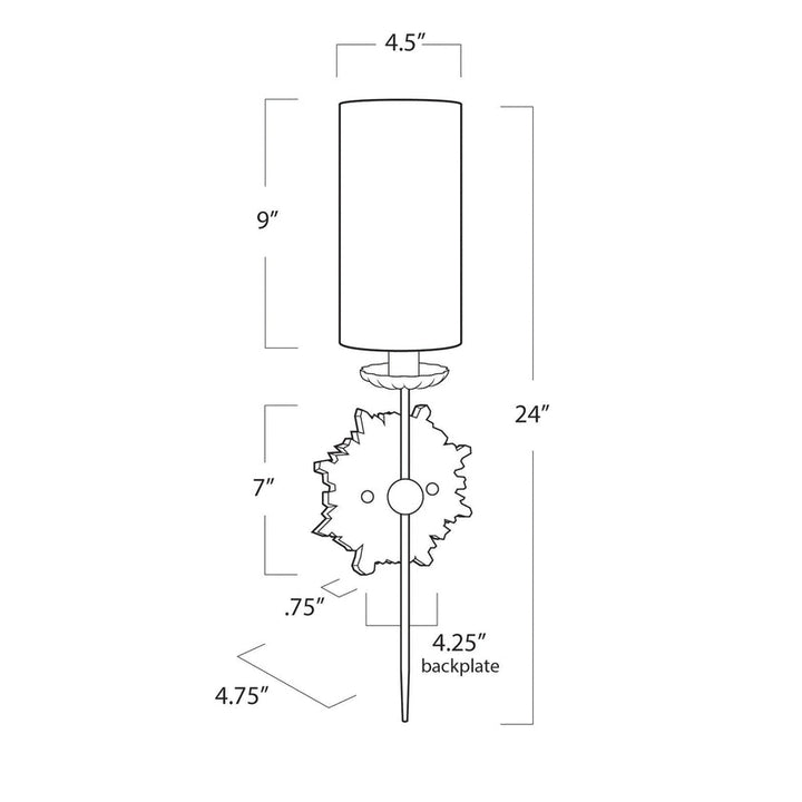 Louis Sconce Single