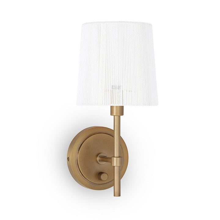 Southern Living Franklin Sconce (Natural Brass)