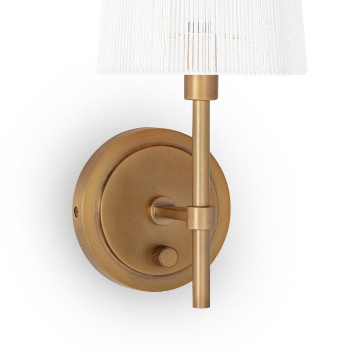 Southern Living Franklin Sconce (Natural Brass)