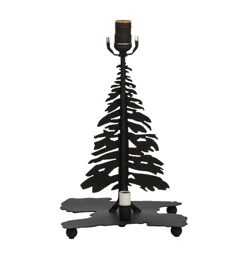 14"H Tall Pines Lighted Table Base