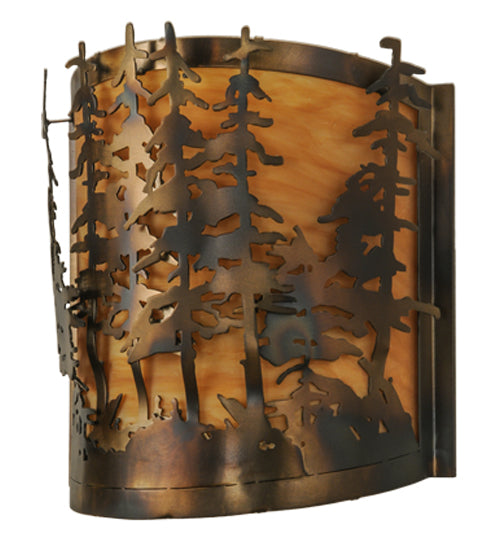 12"W Tall Pines Wall Sconce