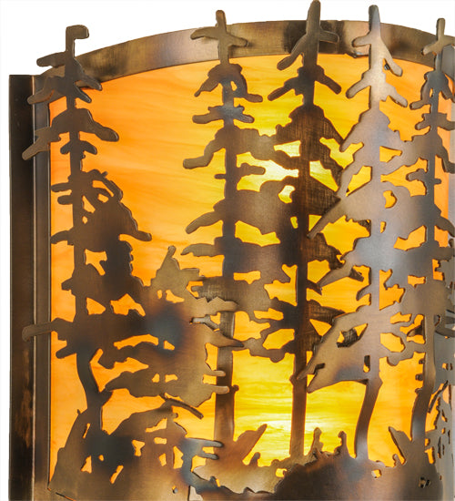 12"W Tall Pines Wall Sconce