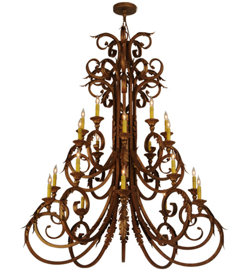 48" Wide Serratina Chandelier