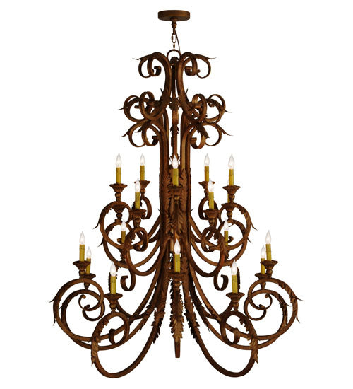 48" Wide Serratina Chandelier