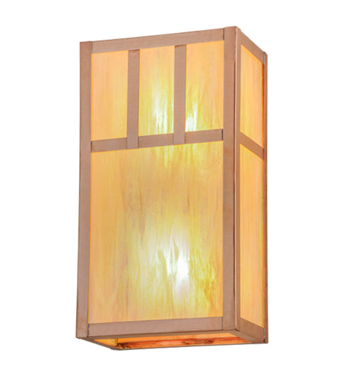 6.5"W Double Bar Mission Wall Sconce