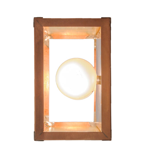 6.5"W Double Bar Mission Wall Sconce