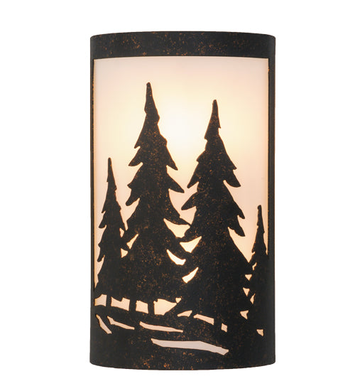 8"W Tall Pines Ada Wall Sconce