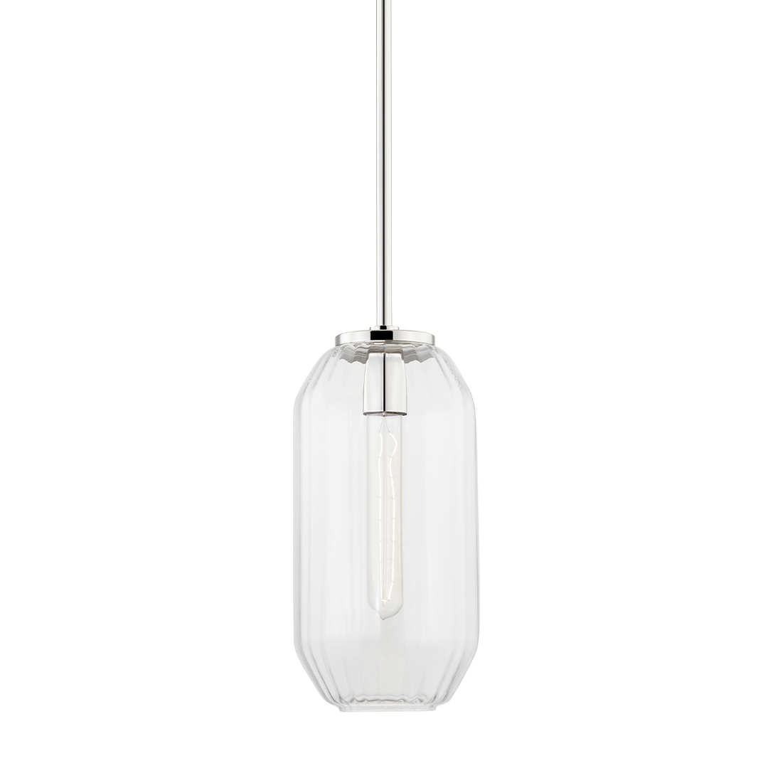 Bennett Pendant 15" - Polished Nickel