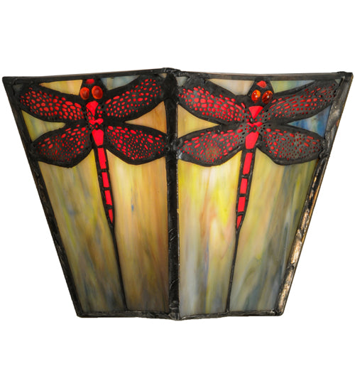 7.5"W Prairie Dragonfly Wall Sconce