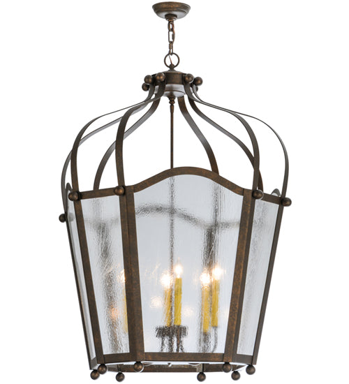 32"W Citadel 6 Light Pendant