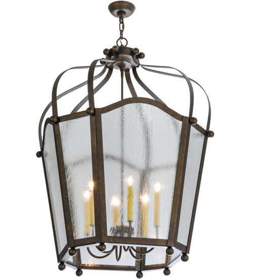 32"W Citadel 6 Light Pendant