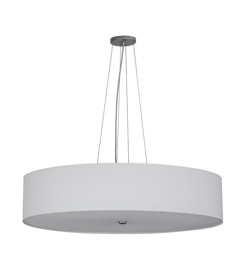 36" Wide Cilindro White Textrene Pendant