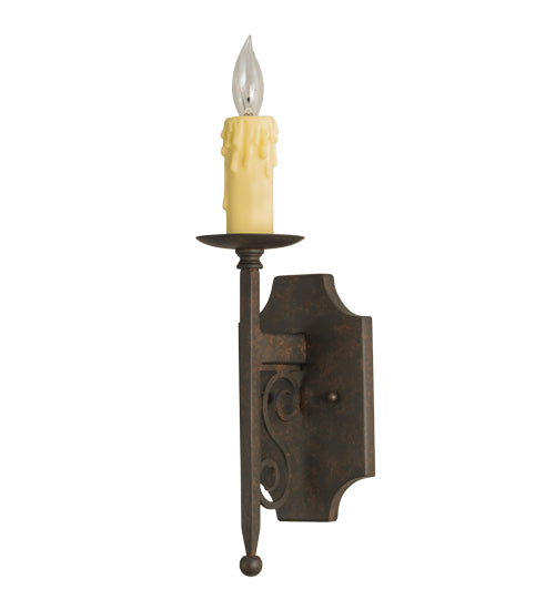 5"W Toscano Wall Sconce