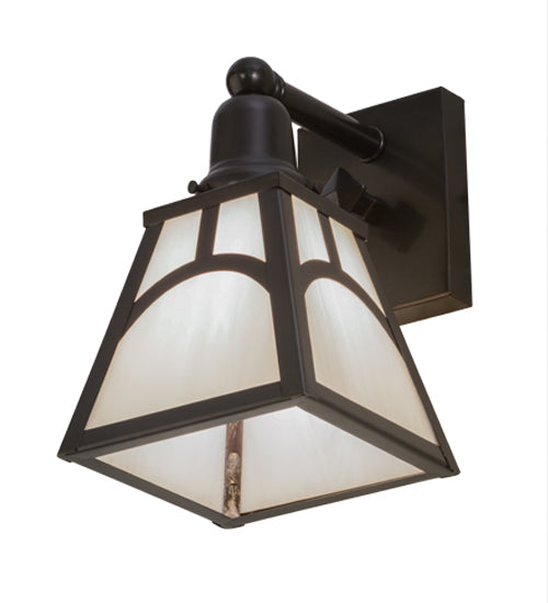 6"W Mission Hill Top Wall Sconce