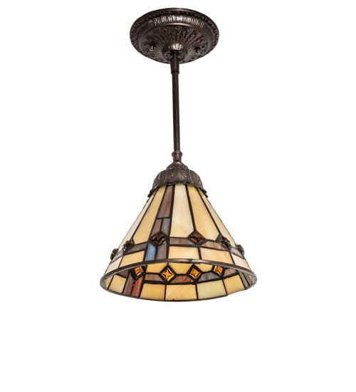 8" Wide Belvidere Mini Pendant