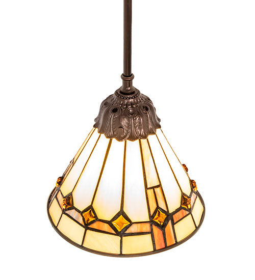 8" Wide Belvidere Mini Pendant