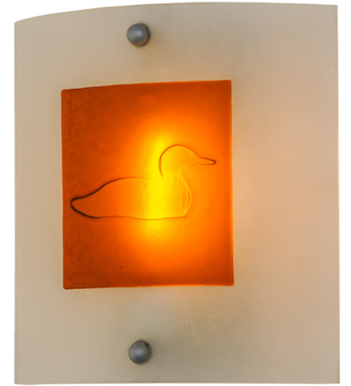 11"W Metro Fusion Loon Wall Sconce