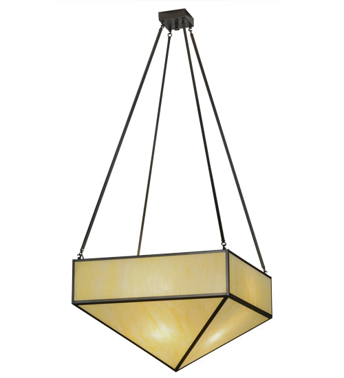 30" Square Mission Prime Inverted Pendant