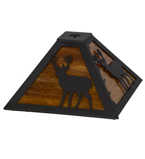 11.5"Sq Placid Deer Shade