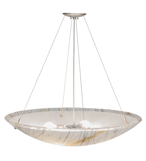 30"W Metro Fusion Ramoscelli Inverted Pendant