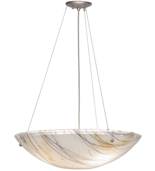 24"W Metro Fusion Ramoscelli Inverted Pendant