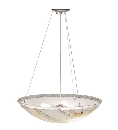 24"W Metro Fusion Ramoscelli Inverted Pendant