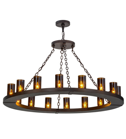 48" Wide Loxley 16 Light Chandelier