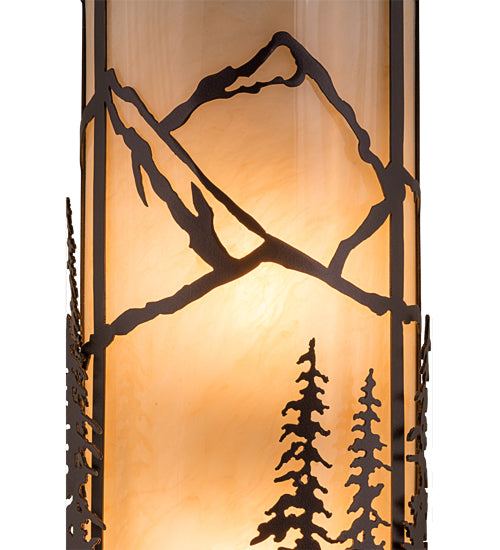 8"W Alpine Right Wall Sconce