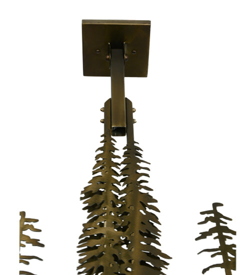 45" Long Tall Pines 3 Light Island Pendant