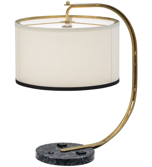 22" High Cilindro Madrona Table Lamp