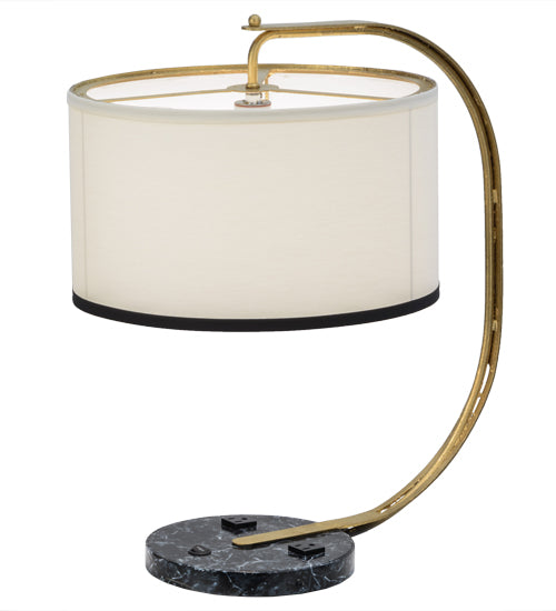 22" High Cilindro Madrona Table Lamp