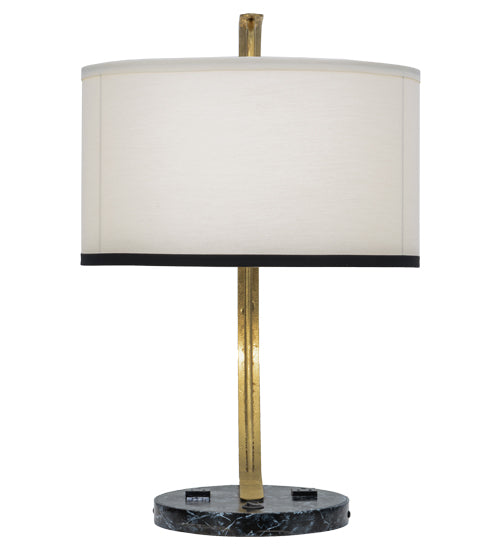 22" High Cilindro Madrona Table Lamp