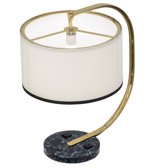 22" High Cilindro Madrona Table Lamp