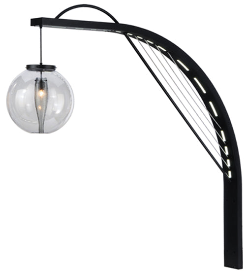 18"W Bola Urbano LED Wall Sconce