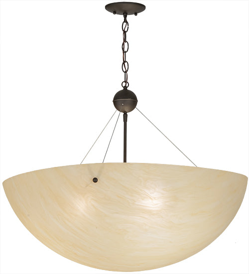 30"W Cypola LED Inverted Pendant