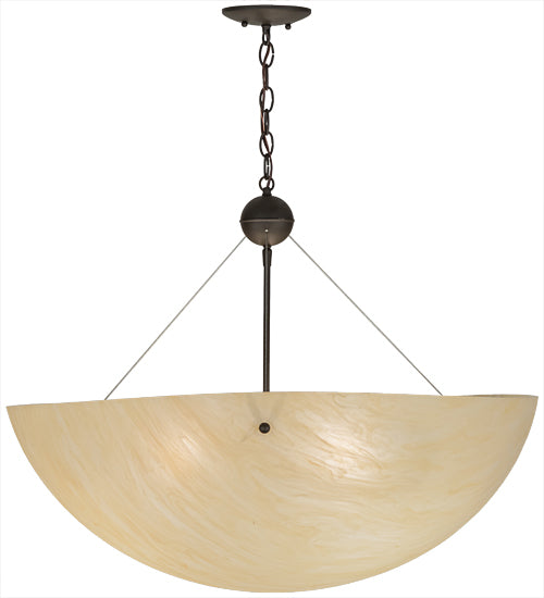 30"W Cypola LED Inverted Pendant