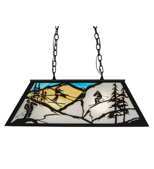 33"L Alpine Oblong Pendant