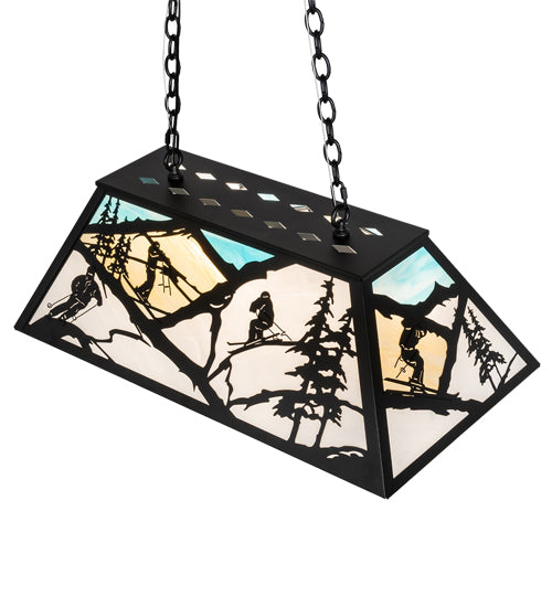 33"L Alpine Oblong Pendant