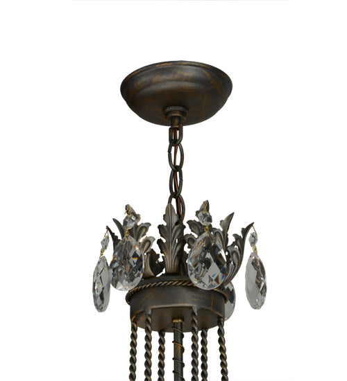 26"W Antonia 6 Lt Chandelier