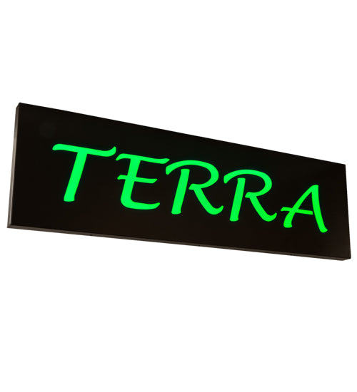 70"W Personalized Terra LED Sign