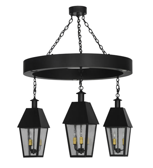 42"W Oneida Lantern Chandelier