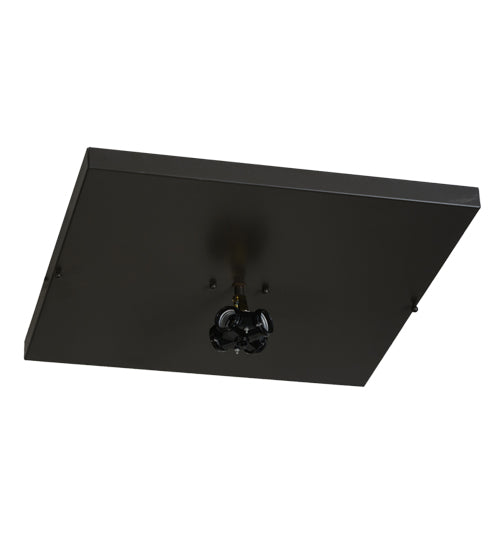 19"Sq Santa Fe Flushmount