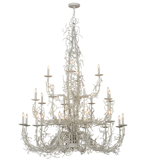 54"W Twigs 24 Lt Chandelier